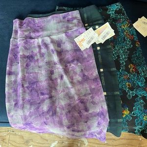 LulaRoe Cassie skirt XS NWT